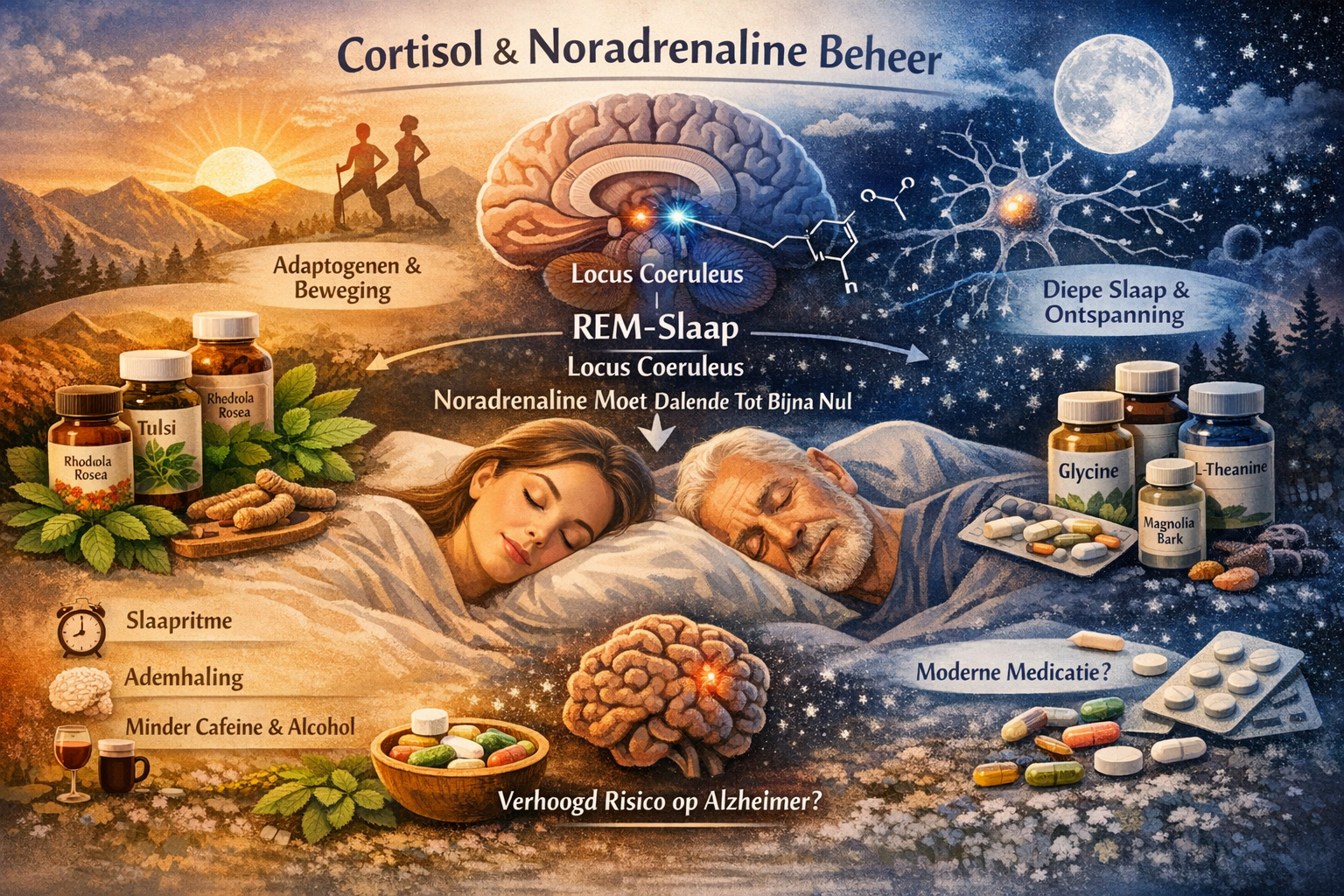 Cortisol en noradrenaline